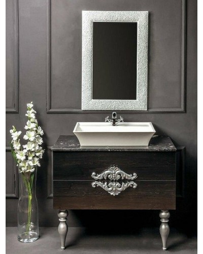 Тумба под раковину Boheme Armadi Art NeoArt 80 831-080-BW подвесная Black Wood