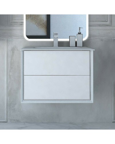 Тумба под раковину Cezares Bellagio 70 54714 подвесная Bianco Opaco