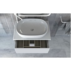 Тумба под раковину Cezares Bellagio 70 54714 подвесная Bianco Opaco