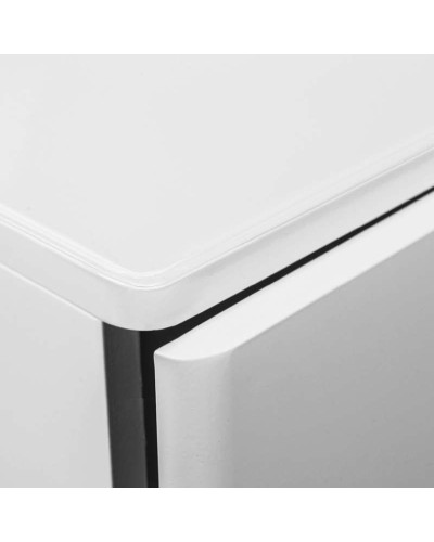 Тумба с раковиной Orange Otto 75 Ot-75TuGLASS+G56 подвесная Белая