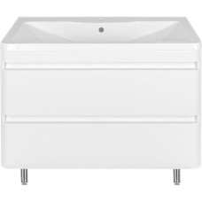 Тумба под раковину Style Line Атлантика Люкс Plus 100 СС-00000692 Белая