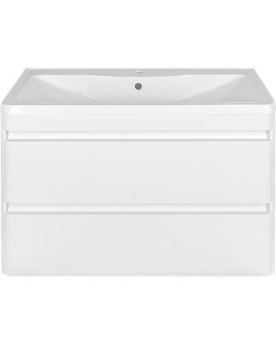 Тумба под раковину Style Line Атлантика Люкс Plus 100 СС-00000693 подвесная Белая