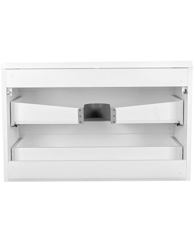 Тумба под раковину Style Line Атлантика Люкс Plus 100 СС-00000693 подвесная Белая