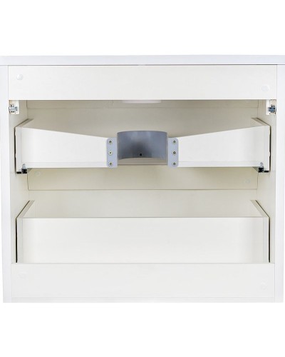 Тумба под раковину Style Line Атлантика Люкс Plus 80 СС-00000691 подвесная Белая