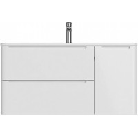 Тумба с раковиной Iddis Edifice 100 подвесная Белая