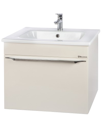 Тумба под раковину Bellezza Альдо 60 4638909190070 подвесная Бежевая