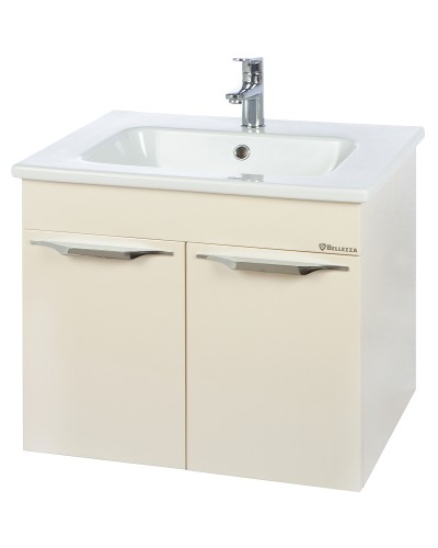 Тумба под раковину Bellezza Альдо 60 4638909180071 подвесная Бежевая