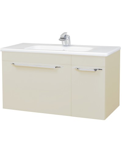 Тумба под раковину Bellezza Альдо 80 4638913190073 подвесная Бежевая