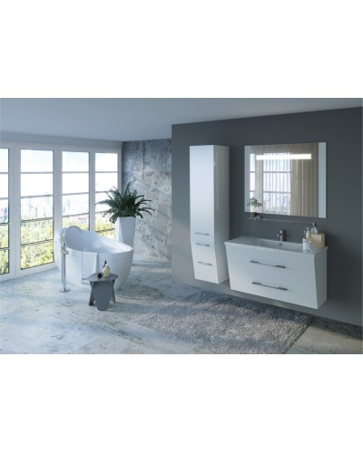 Тумба под раковину Bellezza Берта 60 4635209560015 подвесная Белая