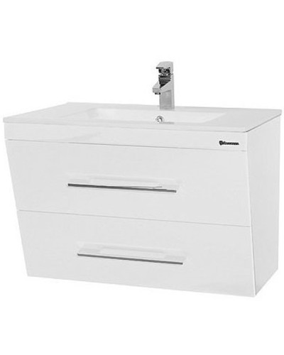 Тумба под раковину Bellezza Берта 90 4635215510011 подвесная Белая
