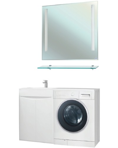 Тумба под раковину Bellezza Олиссия 120 4639419240019 Белая