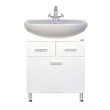 Стелла - 65 Тумба с  2-мя ящ. / раков.Б/К горизонт.