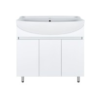 Амур - 80 Тумба напольная прямая (ПВХ) / раковина