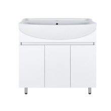 Амур - 80 Тумба напольная прямая (ПВХ) / раковина