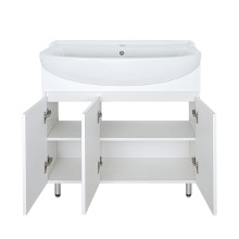 Амур - 80 Тумба напольная прямая (ПВХ) / раковина