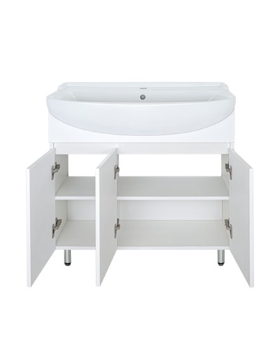 Амур - 80 Тумба напольная прямая (ПВХ) / раковина