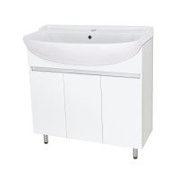 Амур - 80 Тумба напольная прямая (ПВХ) / раковина