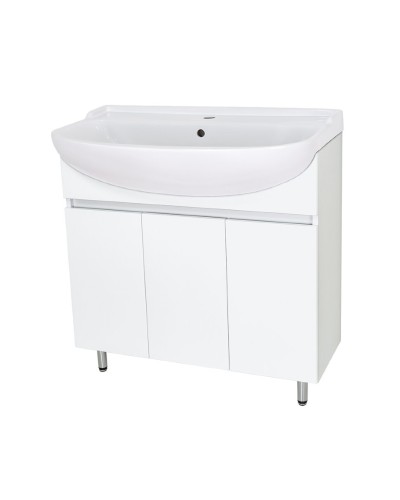 Амур - 80 Тумба напольная прямая (ПВХ) / раковина