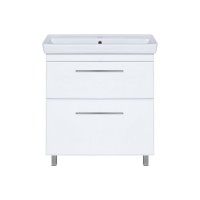 Элен - 80 Тумба с 2 ящ. направл. с доводчиком / раковина