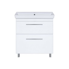 Элен - 80 Тумба с 2 ящ. направл. с доводчиком / раковина
