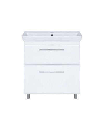 Элен - 80 Тумба с 2 ящ. направл. с доводчиком / раковина