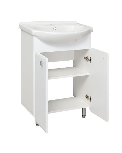 Тумба под раковину Runo Капри 55 УТ000003778 Белая