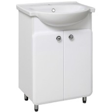 Тумба под раковину Runo Капри 55 УТ000003778 Белая