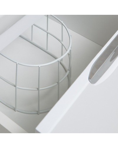 Тумба под раковину Runo Ибица 50 00000001046 подвесная Белая