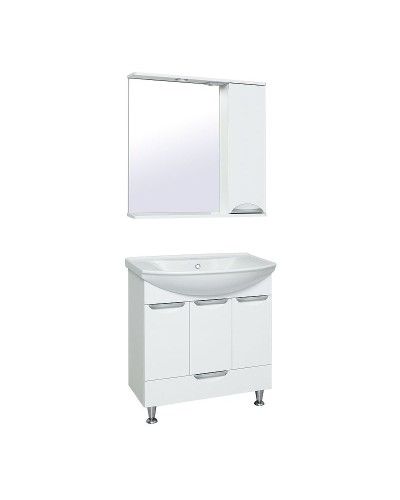 Тумба под раковину Runo Барселона 75 00000001032 Белая