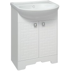 Тумба под раковину Runo Авила 60 00000001045 Белая