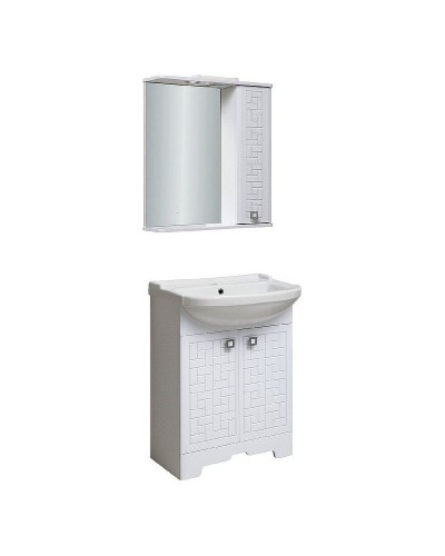 Тумба под раковину Runo Авила 60 00000001045 Белая