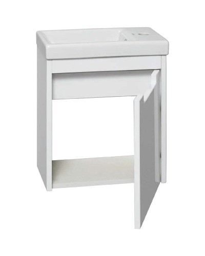 Тумба под раковину Runo Микра 40 R 00000001078 подвесная Белая