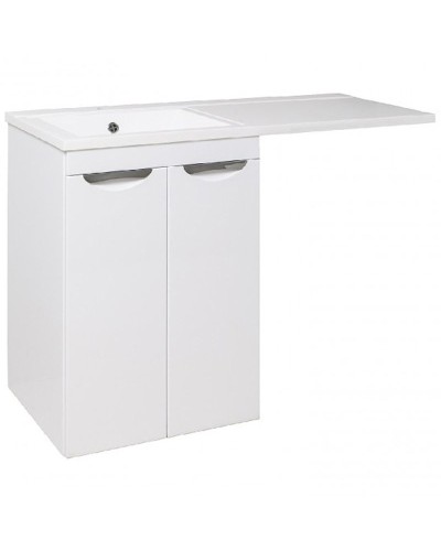 Тумба под раковину Runo Лира 120 УТ000003443 Белая