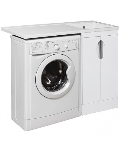 Тумба под раковину Runo Лира 105 00-00000144 Белая