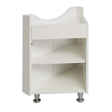 Тумба под раковину Runo Классик 65 УТ000004162 угловая Белая