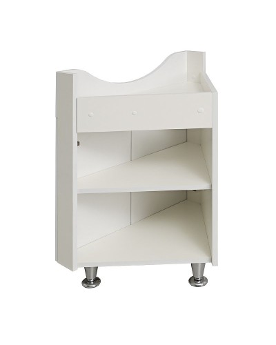 Тумба под раковину Runo Классик 65 УТ000004162 угловая Белая