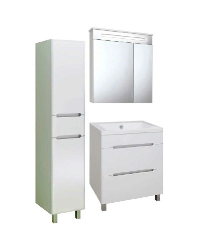 Тумба под раковину Runo Парма 60 00000001139 Белая