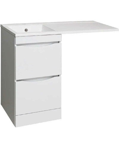 Тумба под раковину Runo Орион 105 00-00000145 Белая