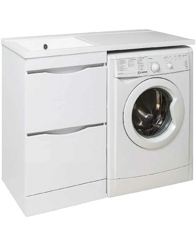 Тумба под раковину Runo Орион 105 00-00000145 Белая