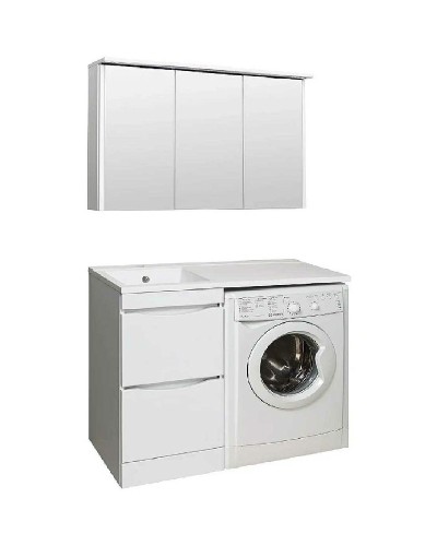 Тумба под раковину Runo Орион 105 00-00000145 Белая