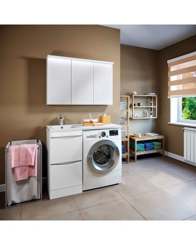 Тумба под раковину Runo Орион 105 00-00000145 Белая