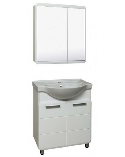 Тумба под раковину Runo Эрика 70 УТ000003318 Белая