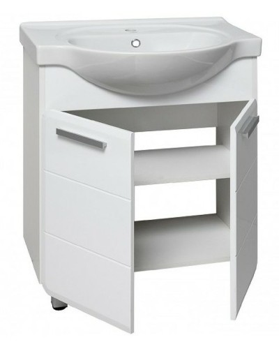 Тумба под раковину Runo Эрика 70 УТ000003318 Белая