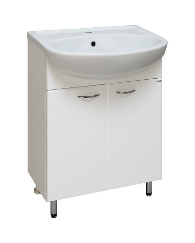 Тумба под раковину Runo Уют 60 00000000067 Белая