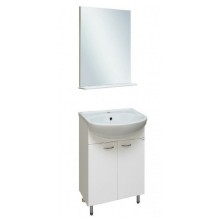 Тумба под раковину Runo Уют 50 00000000065 Белая