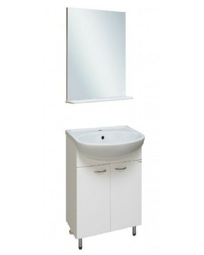 Тумба под раковину Runo Уют 50 00000000065 Белая