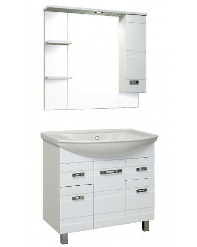 Тумба под раковину Runo Турин 85 УТ000002095 Белая