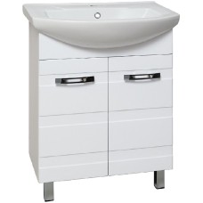 Тумба под раковину Runo Турин 65 УТ000002093 Белая
