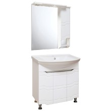 Тумба под раковину Runo Стиль 75 00000001127 Белая