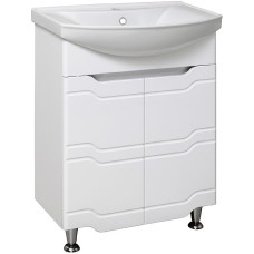 Тумба под раковину Runo Стиль 65 УТ000002338 Белая